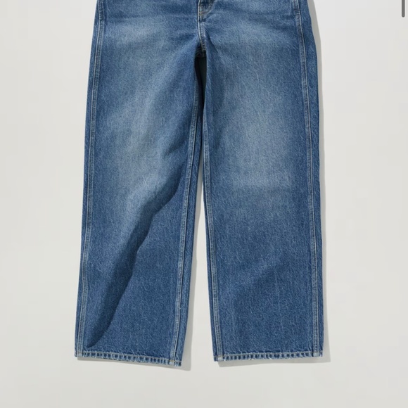 Mango Mid-Rise Straight Jeans - Size 24 - Picture 2 of 6